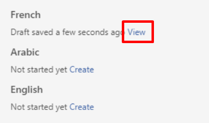 Multilanguage Translate Content For Language
