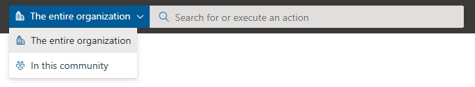 Search scopes